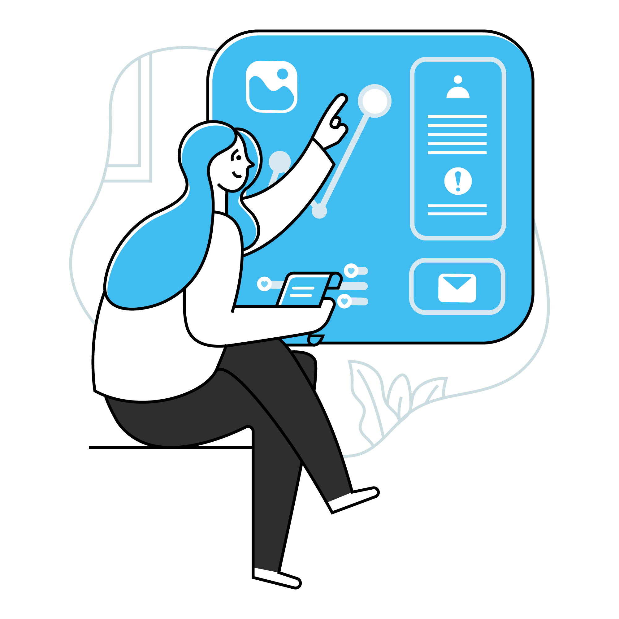 Business, Technology, startup _ account, preferences, user, profile, settings, woman, graph, analysis.png